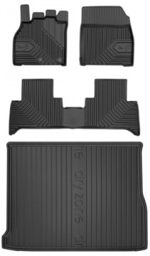 Set 77 Koberce a rohože Renault Scenic 3 2009-2016