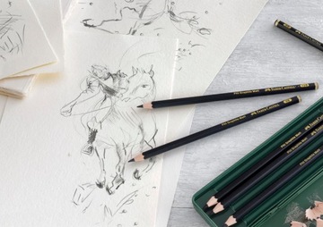 Карандаш FABER-CASTELL Pitt Graphite Matt 4B