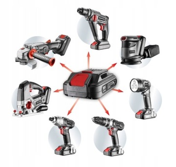 Литий-ионный графитовый аккумулятор 18 В 6 Ач
