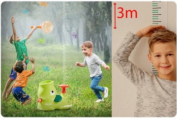 АРКАДНАЯ ИГРУШЕЧНАЯ ПУСКОВАЯ УСТАНОВКА С ЛЕТАЮЩИМ ДИСКОМ + ИГРА НА ЛОГИКУ