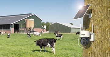 НАРУЖНАЯ СОЛНЕЧНАЯ КАМЕРА 2K ДЛЯ SIM-КАРТЫ 4G LTE