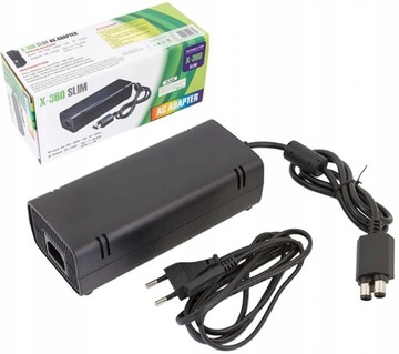ZASILACZ ŁADOWARKA MICROSOFT XBOX 360 SLIM + KABEL