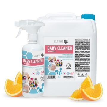 Isokor Baby Cleaner ЖИДКОСТЬ ДЛЯ ЧИСТКИ ИГРУШЕК 500мл