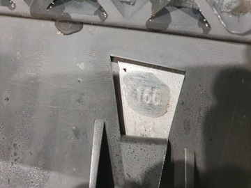 ЮБКА ПЕРЕДНЕГО НИЖНЕГО БАМПЕРА MERCEDES ML W166 A166