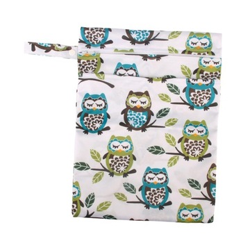 Torba na pieluchy dla niemowląt Woreczki z organizerem na pieluchy 36x28cm Torba na pieluchy Wodoodporna biała