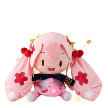 ХАТСУНЭ МИКУ плюшевая игрушка аниме кукла 32см