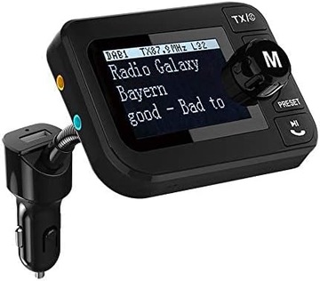 SAMOCHODOWY ADAPTER DAB+DAB FM 2,3