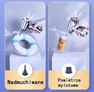 Беспроводной автомобильный пылесос 95000Па 120Вт