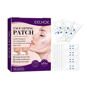 КОРРЕКЦИОННЫЕ ПАТЧИ ПОДТЯГИВАЮЩИЕ КОЖУ ЛИФТИНГ ЛИЦА 180 ШТ ФЕЙСЛИФТИНГ