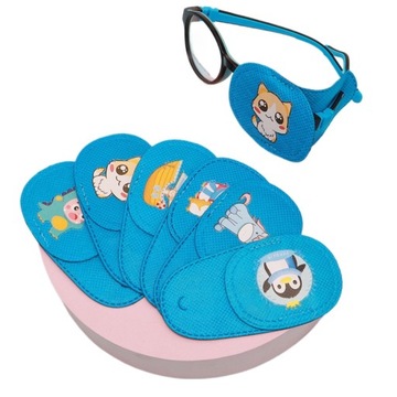 dziecko treningowy LAZY OKULARY AMBLYOPIA PRZEPASKA NA OCZU 6 SZT
