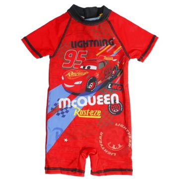 R:110/116 КУПАЛЬНИК ДЛЯ МАЛЬЧИКОВ С МАШИНАМИ - ФИЛЬТР CARS UV50