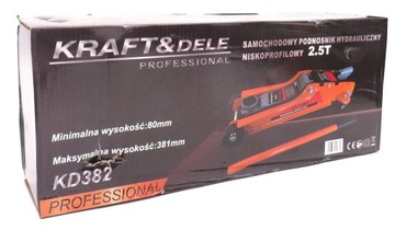 НИЗКИЙ ГИДРАВЛИЧЕСКИЙ АВТОМОБИЛЬНЫЙ ПОДЪЕМНИК Frog 2,5T