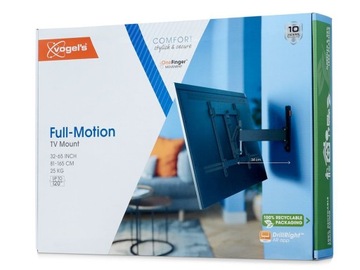 Поворотное крепление Vogels TVM 3423 для телевизора с диагональю до 55 дюймов.