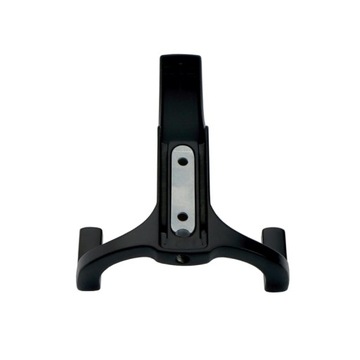 МЕБЕЛЬНАЯ ВЕШАЛКА НАСТЕННАЯ, КРЮЧОК ДЛЯ ОДЕЖДЫ, МАТ ЧЕРНЫЙ, ТРОЙНОЙ