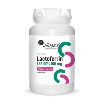 ALINESS Lactoferrin LFS 90% 100mg 60ka LAKTOFERYNA