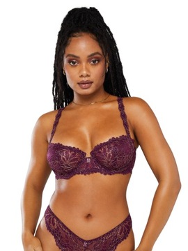 SAVAGEX KORONKOWY BIUSTONOSZ BALKONETKA 34A 75A