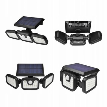 LAMPA SOLARNA LED DO OGRODU 3w1 ZEWNĘTRZNA PANEL
