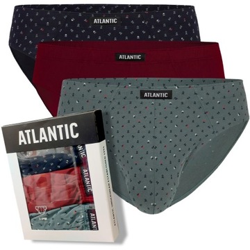 ATLANTIC slipy męskie 3PAK sport 3MP wielopak