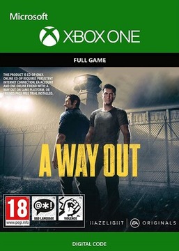 A WAY OUT KLUCZ XBOX ONE SERIES X|S
