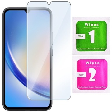 SZKŁO HARTOWANE DO SAMSUNG GALAXY A34 5G SZYBKA OCHRONNA NA EKRAN 9H