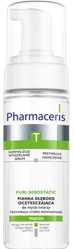 PHARMACERIS pianka myjąca do twarzy trądzik 150 ml