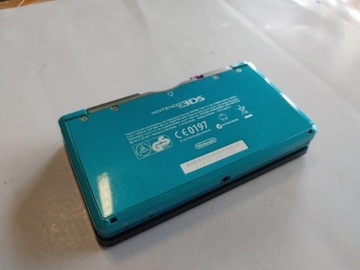 КОНСОЛЬ NINTENDO 3DS СИНЯЯ + СТИЛУС + КАРТА ПАМЯТИ + ОРИГИНАЛЬНОЕ ЗАРЯДНОЕ УСТРОЙСТВО