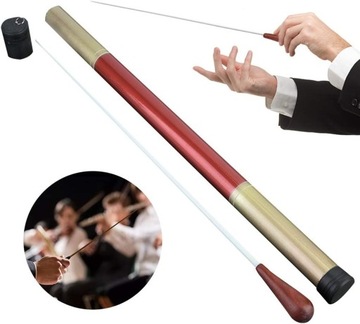 Музыкальная дубинка, удобная дирижерская палочка из ткани Падук, ручная работа.