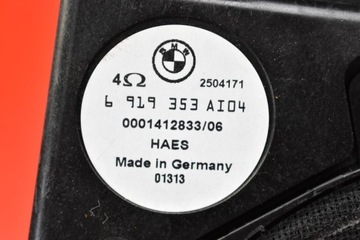 ДИНАМИК САБВУФЕРА 6919353 BMW E60 E61 03-07