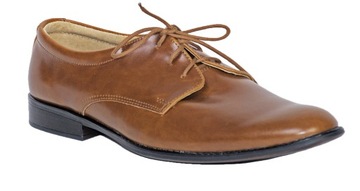 ОБУВЬ ДЛЯ МАЛЬЧИКОВ, формальная обувь для причастия для мальчиков, коричневый 34