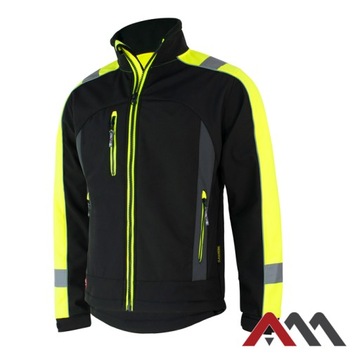 SOFTSHELL OSTRZEGAWCZY Roboczy Classwork Kurtka Softshelowa Classwork y M