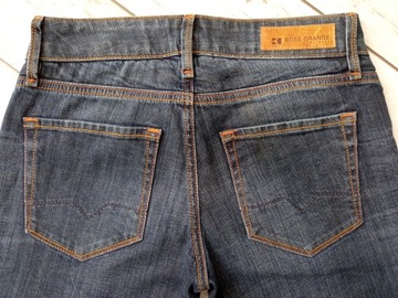 DAMSKIE SPODNIE JEANSOWE HUGO BOSS ORANGE 27/32