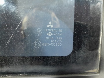 MITSUBISHI L200 IV 06- SKLO (OKNO) KAROSERIE ZADNÍ LEVÝ