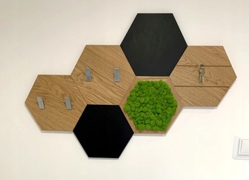 СТЕКЛЯННАЯ КАРТИНА ИЗ МХА ДЛЯ СТЕНЫ ОЛЕНЬ