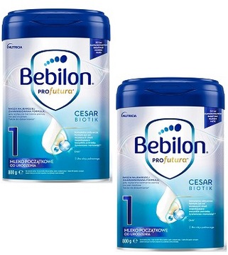 BEBILON Profutura 1 CesarBiotik mleko pocz. 2x800g
