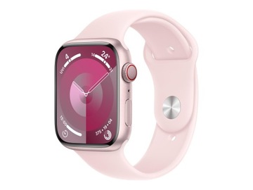 APPLE Watch Series 9 GPS + Cellular 45mm Pink Aluminium Case with Light