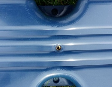 ODBIJACZ POMOSTOWY 100X12X7 OCHRANIACZ BIAŁY