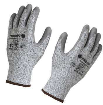 RĘKAWICE RĘKAWICZKI OCHRONNE ROBOCZE BHP BUDOWLANE ANTYPRZECIĘCIOWE ROZ.11