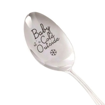 Новый Год Посуда Лучший подарок День святого Валентина Кофейные ложки Рождество