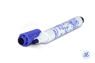 МАРКЕРЫ С ФАНДИ-ПЕЧАТКОЙ, 12 ЦВЕТОВ, В ПЛАСТИКОВОЙ КОРОБКЕ