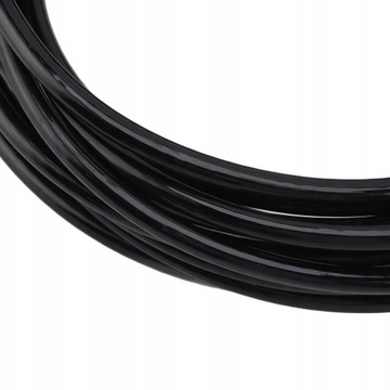 ВЕРЕВКА ВЫСОКОПРОЧНАЯ ДЛЯ ФИТНЕС-УПРАЖНЕНИЙ, ЧЕРНАЯ 5М