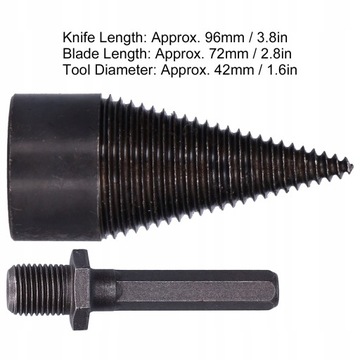 ШНЕК, КОНУС, ДРЕВЕСИНОСТРОИТЕЛЬ 42мм