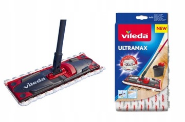 VILEDA ULTRAMAX плоская швабра + набор ведер в коробке