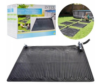 СОЛНЕЧНЫЙ КОВРИК ДЛЯ НАГРЕВА ВОДЫ INTEX 120x120 СМ НАГРЕВАТЕЛЬНАЯ ПАНЕЛЬ ДЛЯ БАССЕЙНА