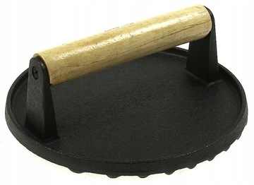 ЧУГУННЫЙ ПРЕСС ДЛЯ СТЕЙКОВ БУРГЕРОВ МЯСНОЙ ПРЕСС 17,8