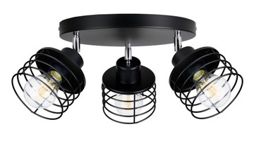 LAMPA PLAFON ŻYRANDOL LED regulowany SPRĘŻYNA CZAR