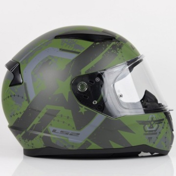 Мотоциклетный шлем LS2 FF353 Rapid II Thunder Birds M.Mil. XL