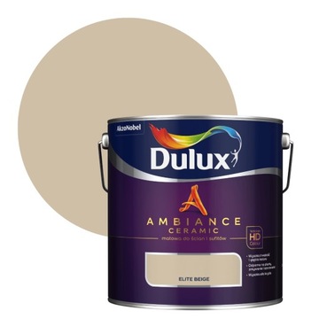 DULUX AMBIANCE FARBA CERAMICZNA 2,5L Elite Beige