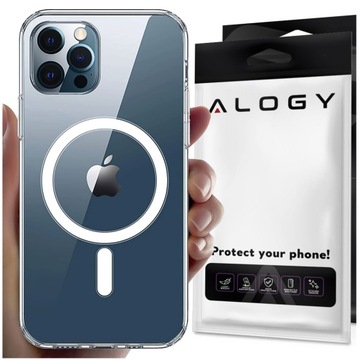 Etui przezroczyste plecki Magsafe Case Armor Futerał do Apple iPhone 15 Pro