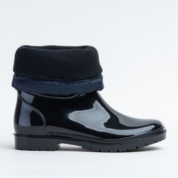 Утепленные зимние ботинки Wojtyłko с манжетами и утепленными резиновыми сапогами