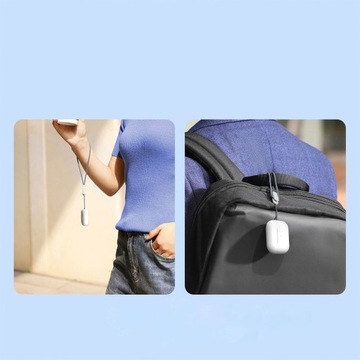 Ремешок для наушников AirPods/телефона Baseus Crystal Series - серый